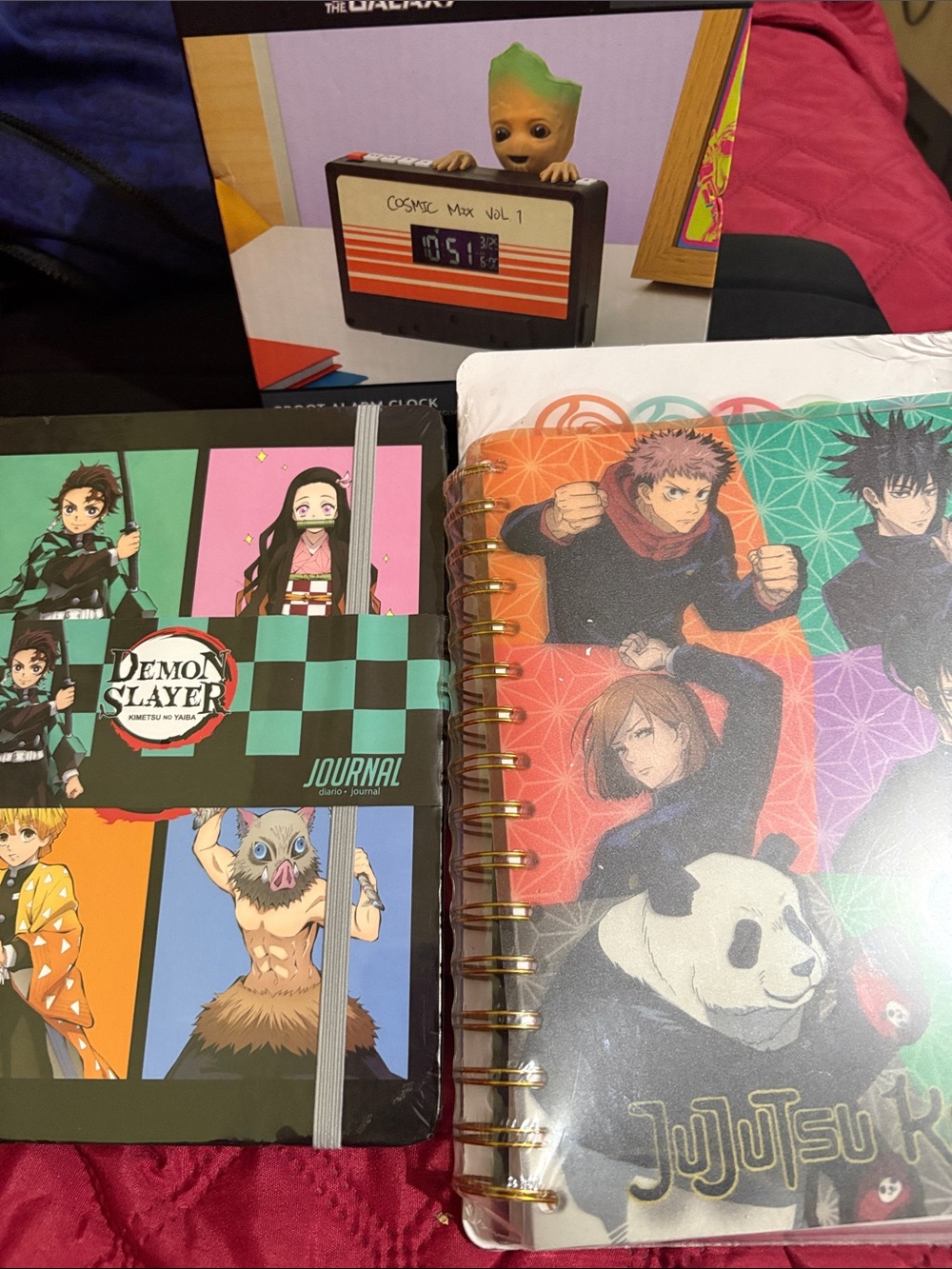 Demon Slayer & Jujutsu Kaisen Anime Journals - Multi-Color